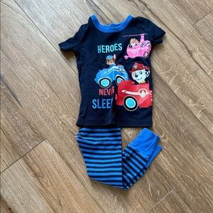 OshKosh B'gosh paw patrol Navy and Blue Kids Pajama Set